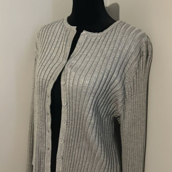 Forever 21 ribbed button cardigan size 3X   B - Picture 2 of 6